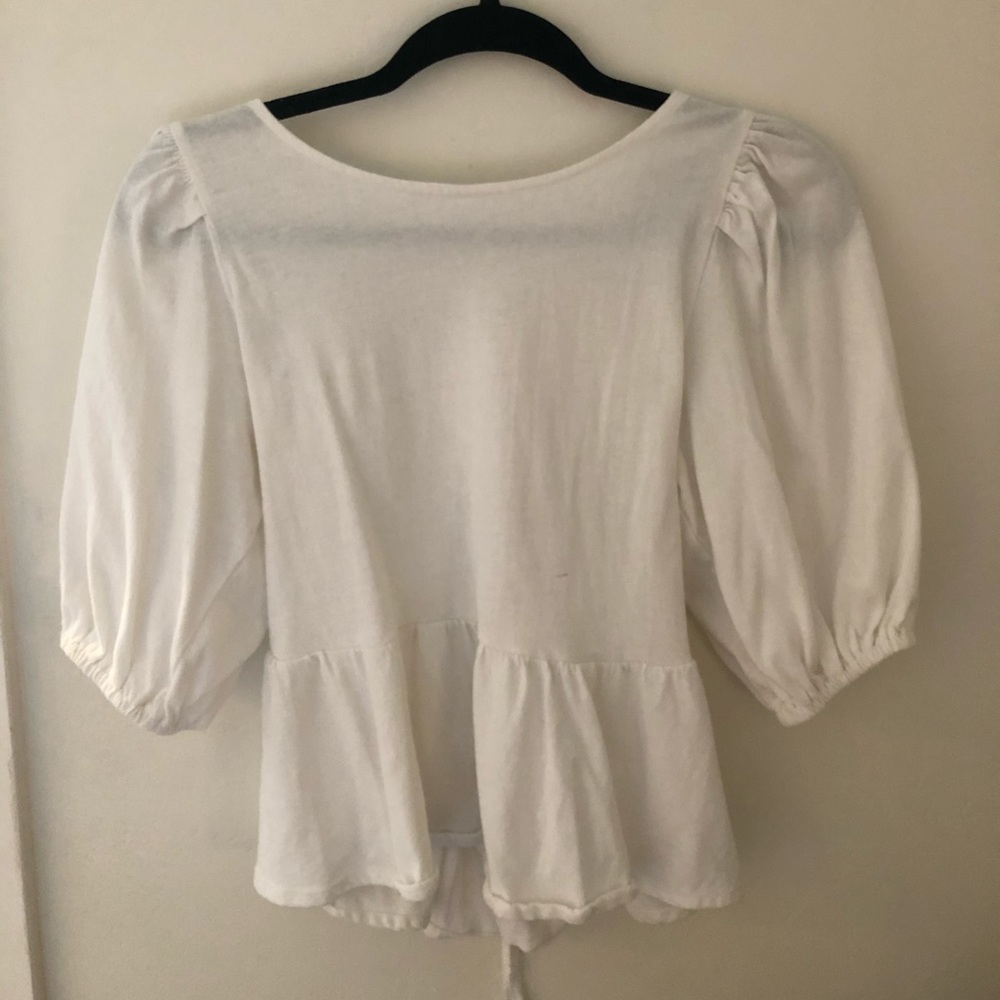Urban Outfitters white flowy top